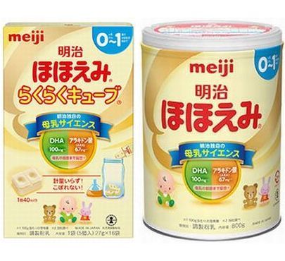 明治も乳児用液体ミルク製造へ、「ほほえみ」ブランドからスチール缶で