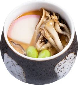 “新定番”メニュー「まいたけの茶碗蒸し」/かっぱ寿司