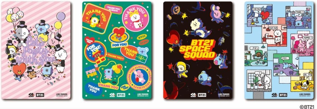 くら寿司×BT21 先着プレゼント第1弾「下敷き」