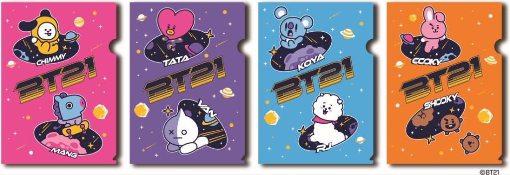 くら寿司×BT21 先着プレゼント第4弾「クリアファイル」