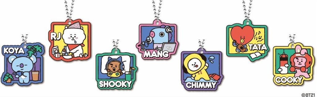 くら寿司×BT21「ビッくらポン」ラバーマスコット