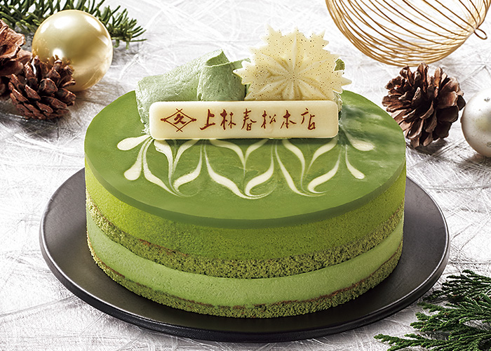 「上林春松本店監修 宇治抹茶のクリスマスケーキ」(ファミマのクリスマスケーキ2022)