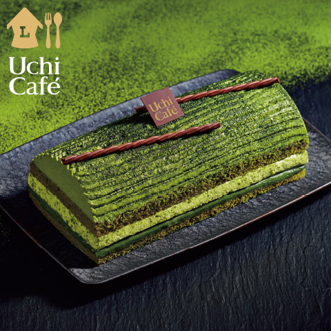 ローソン「Uchi Cafe×森半 お抹茶ケーキ」