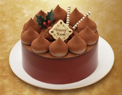 「生チョコケーキ 4号」(ローソンストア100のクリスマスケーキ2022)
