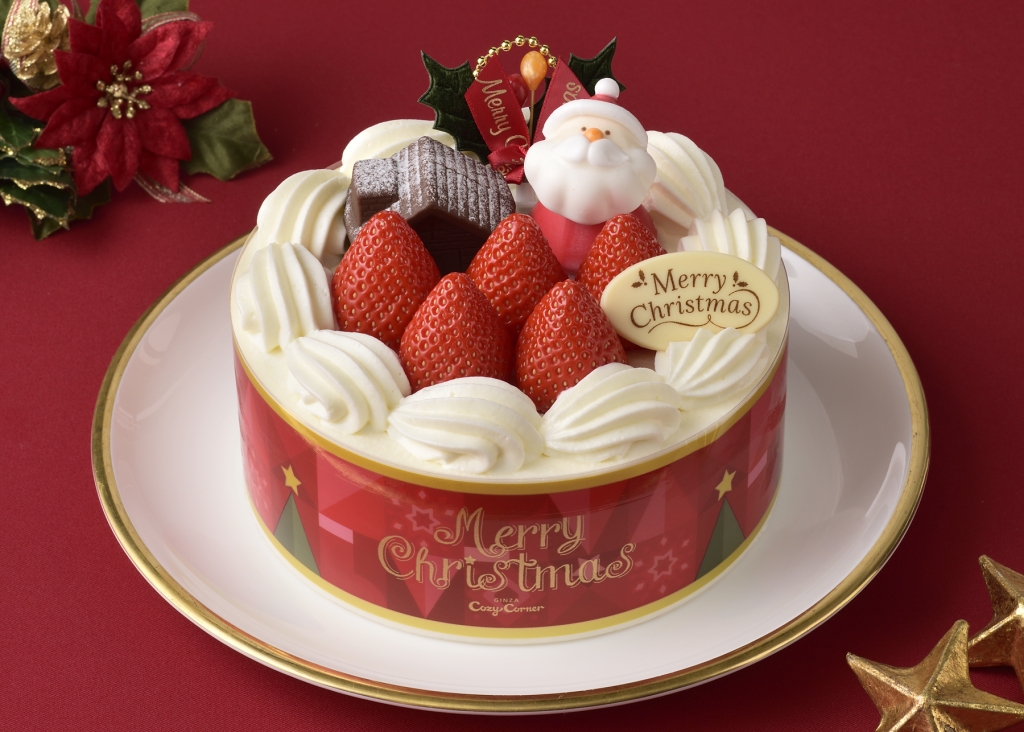 苺サンドショート(銀座コージーコーナー2022年クリスマスケーキ)