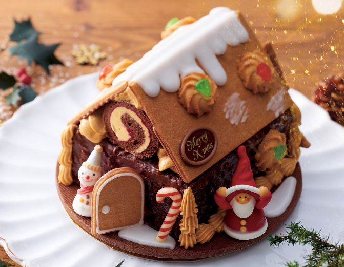 サンタのお菓子の家/アンテノールのクリスマスケーキ2022