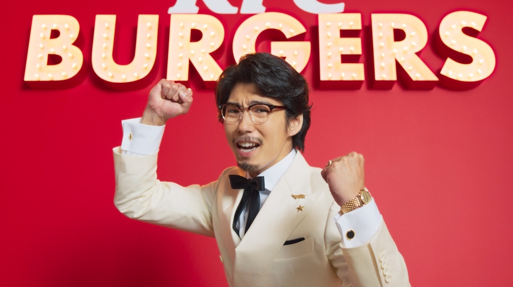 テレビCM「KFCはバーガーがんばるぞ!」篇