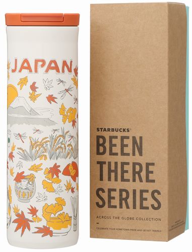 「Been There Series ステンレスボトル JAPAN オータム 473ml」(スターバックス)