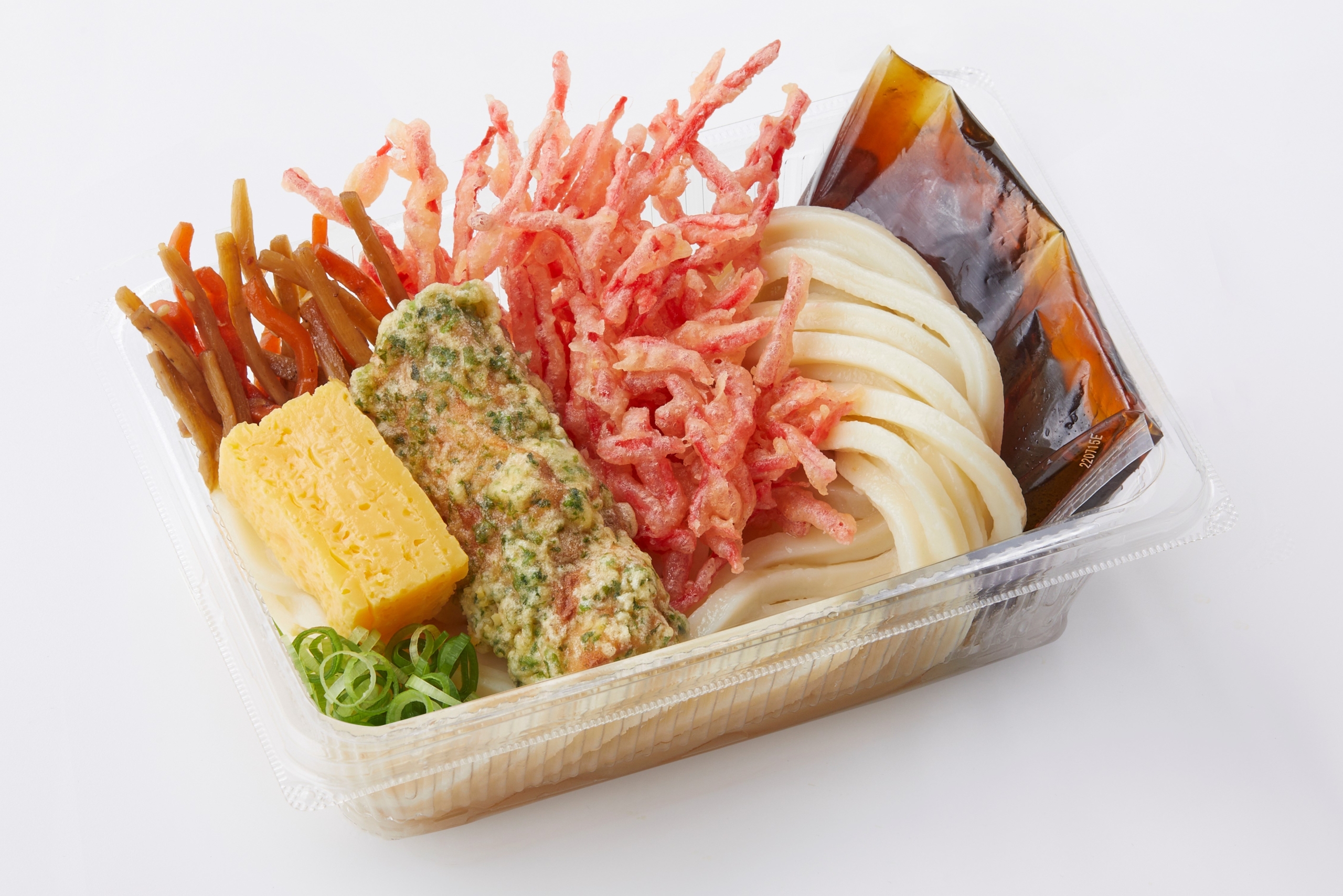 丸亀製麺「紅しょうがバラ天うどん弁当」