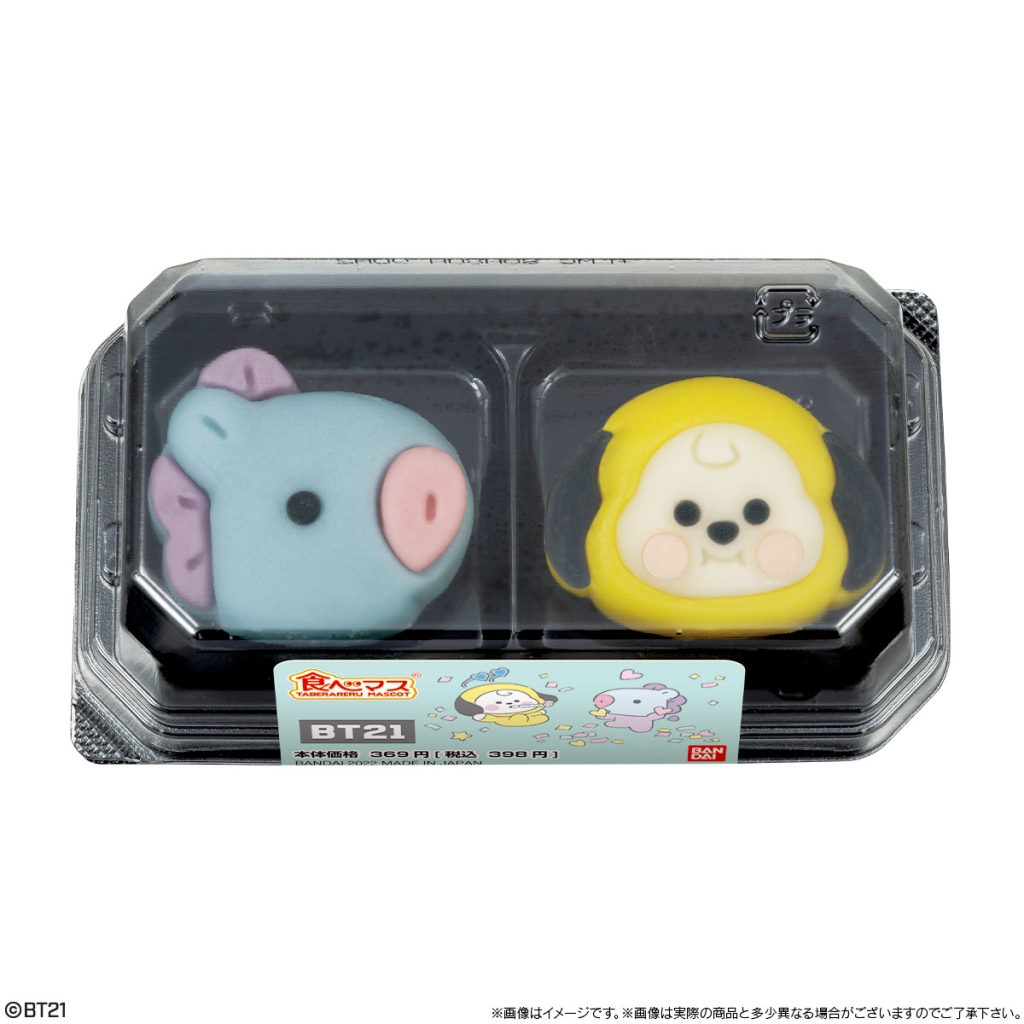 ファミリーマート限定「食べマス BT21」MANG、CHIMMY