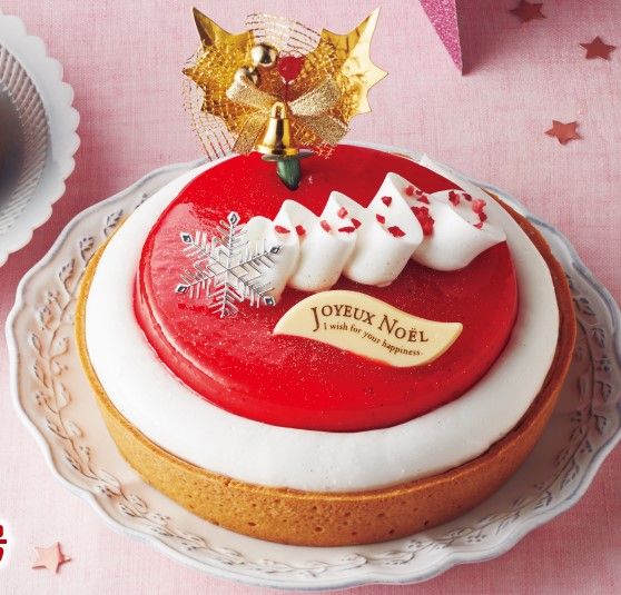 山崎製パン「ストロベリーレアチーズタルト」/2022年クリスマスケーキ