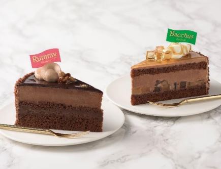 銀座コージーコーナー×ロッテ「ラミーチョコケーキ」「バッカスチョコケーキ」