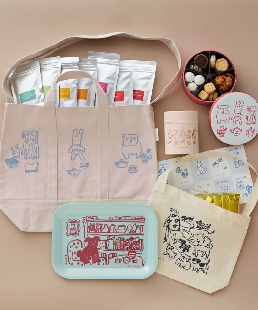 2023年福袋「ニューイヤーズバッグ/Afternoon Tea TEAROOM」(9,999円)セット内容