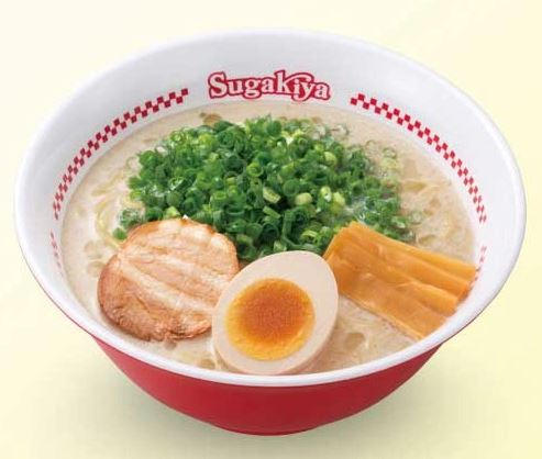 【参考画像】既存メニュー「濃い味スガキヤラーメン」