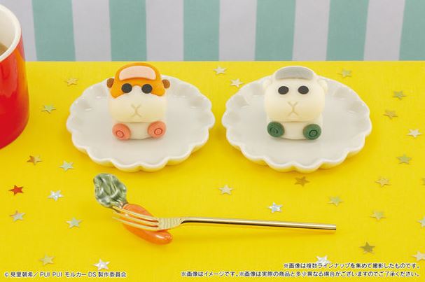 ローソン限定「食べマス PUI PUI モルカー」(ポテト、シロモ)