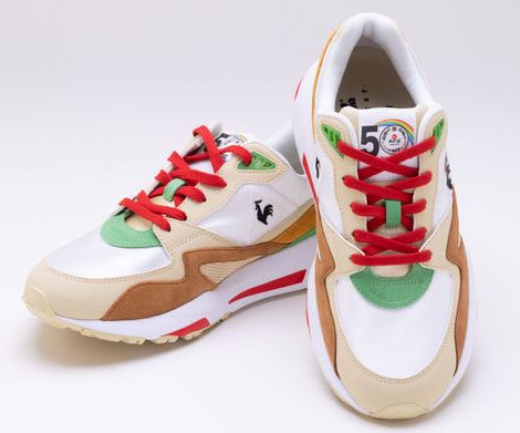 『天下一品』×『le coq sportif』スニーカー第2弾