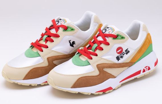 『天下一品』×『le coq sportif』スニーカー第2弾