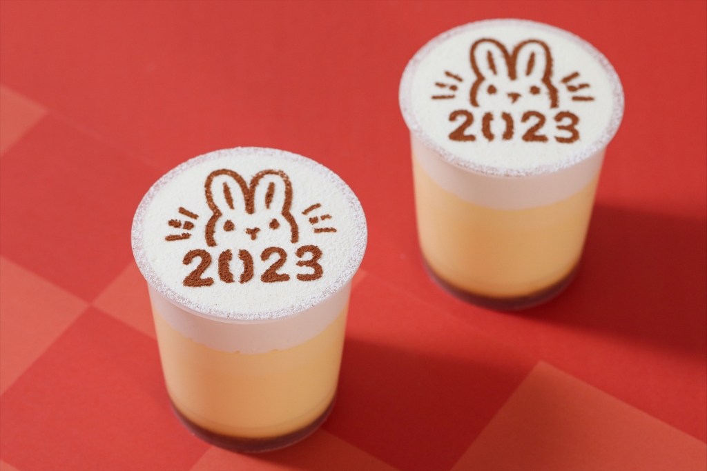 パステル「NEWYEARプリン」2023年