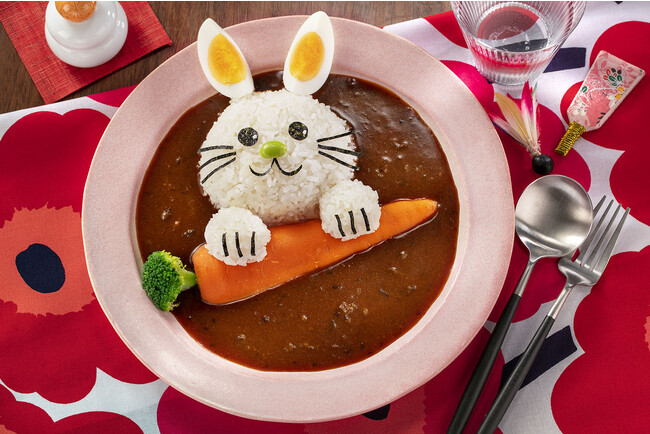 ハウス食品「うさぎとにんじんのカレー」