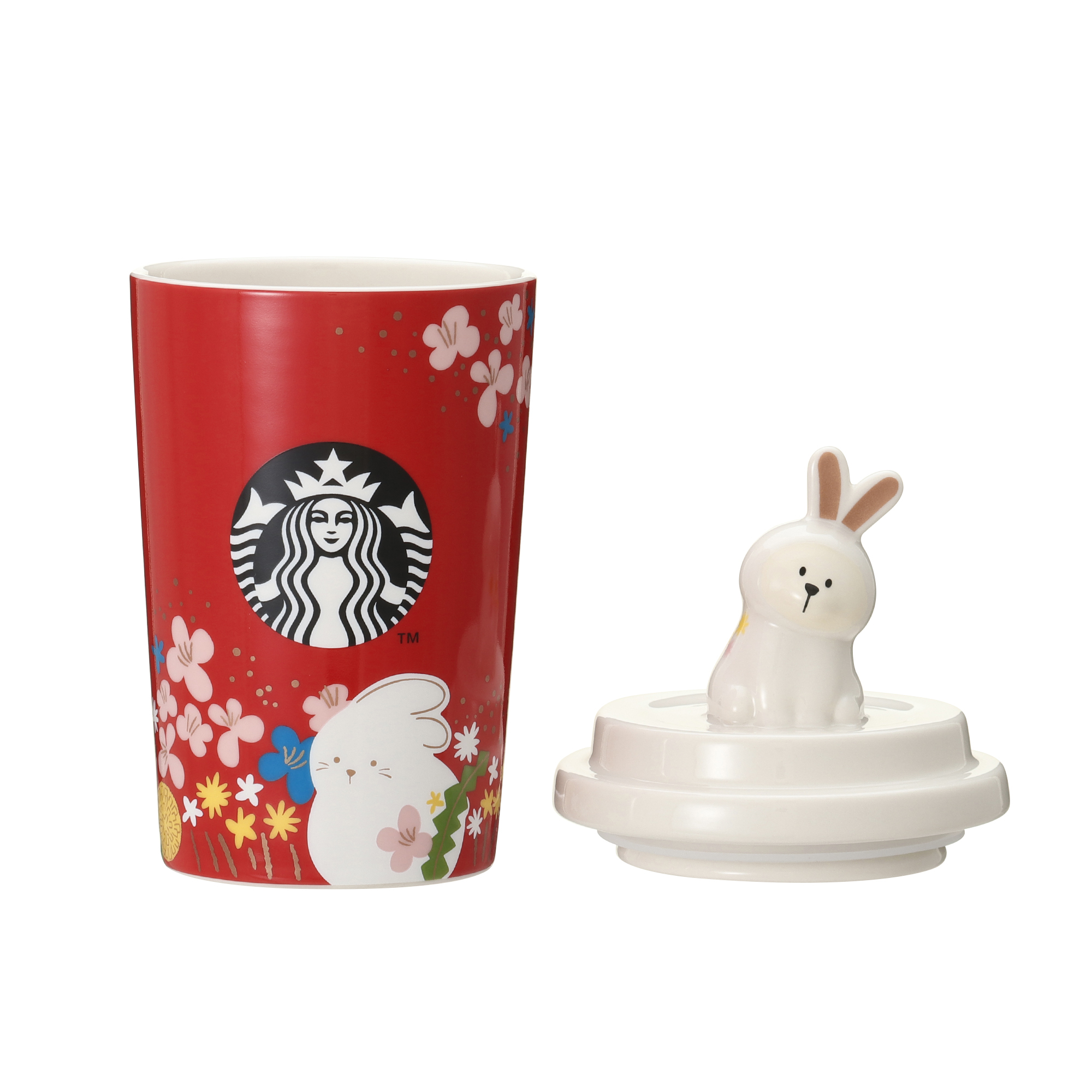 【新品未使用】Starbucks ニューイヤー☆うさぎセット①