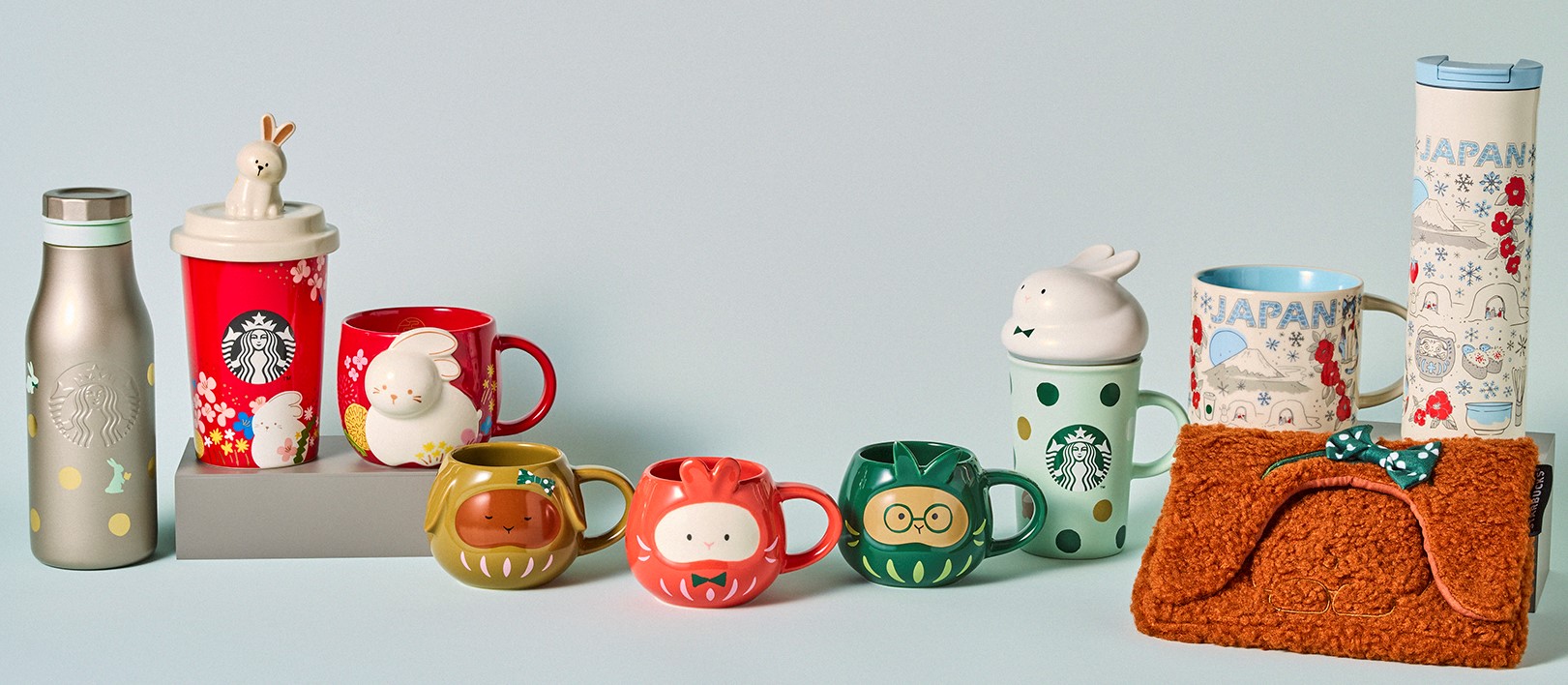 スターバックスWinterシーズン グッズ第1弾「We Are Starbucks Coffee Rabbits」など