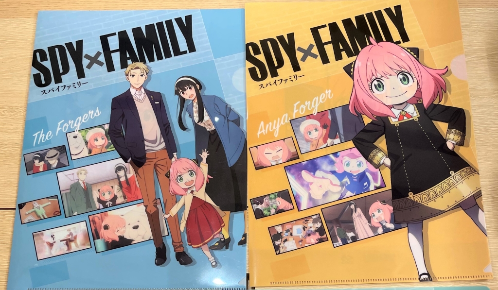 グッズ配布「クリアファイル(全4種)」/くら寿司「SPY×FAMILY」キャンペーン(c)遠藤達哉/集英社・SPY×FAMILY製作委員会