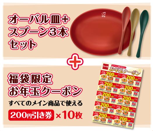 2023年「なか卯の福袋」内容