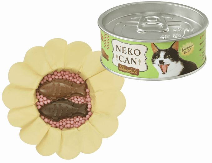 メリーチョコレート「ねこみゃみれ 猫缶(チョコレート)」