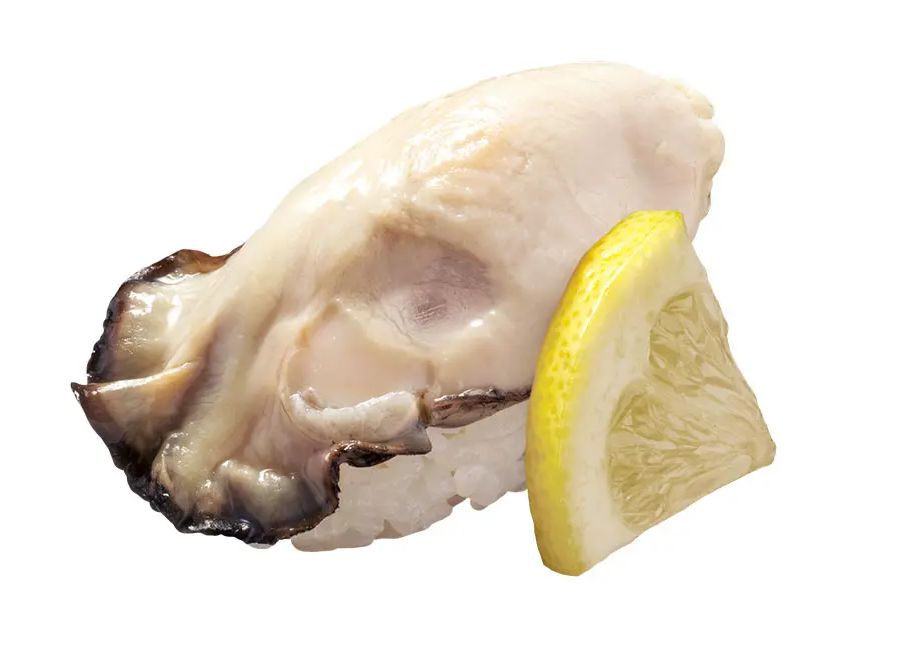 「広島県産 牡蠣(かき)握り」/はま寿司 冬の旬ねた祭り
