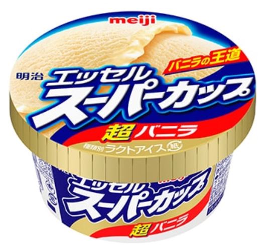 3月値上げ対象の「明治 エッセル スーパーカップ 超バニラ」