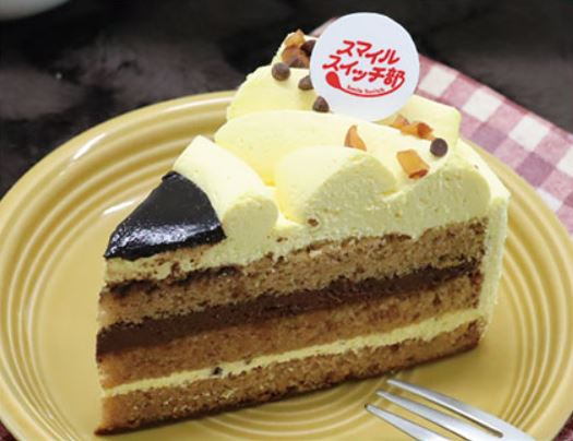 不二家洋菓子店「いっしょに! Smile Switch!チョコ×バナナケーキ」