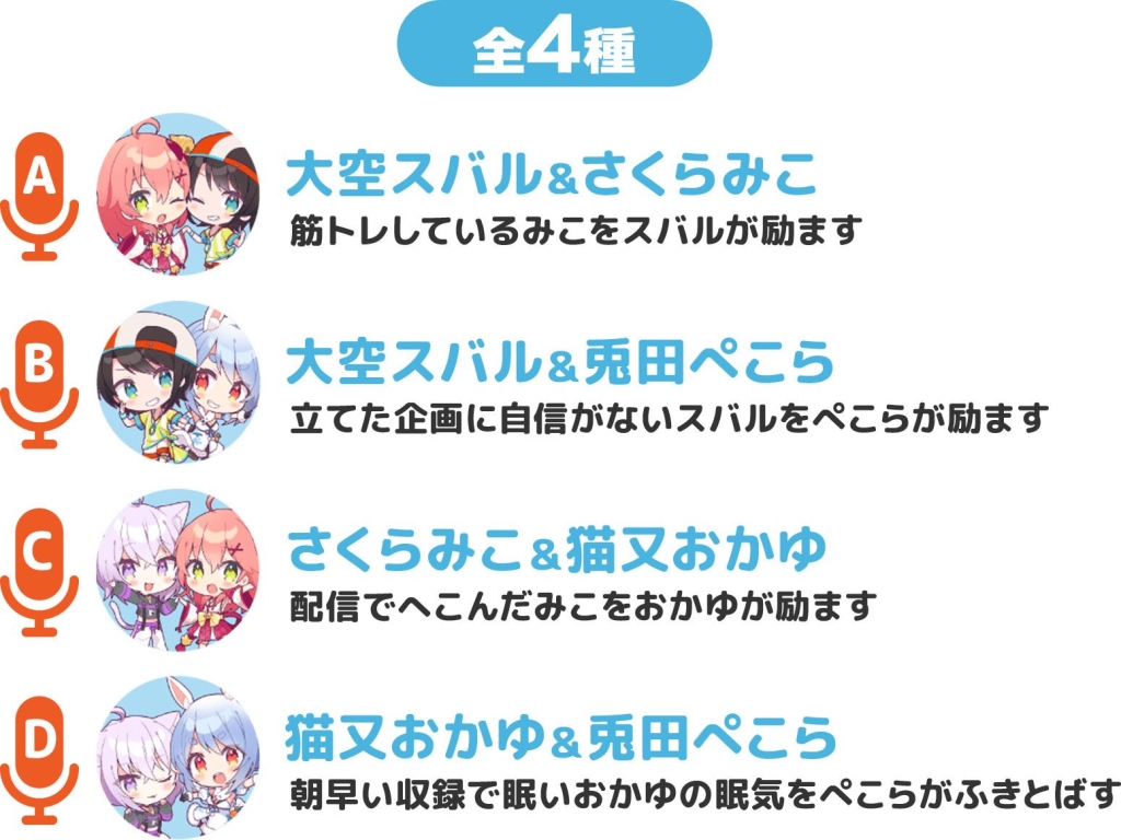 「オリジナルアイテムがもらえる!当たる!」キャンペーン(600ml対象)オリジナルシチュエーションボイスイメージ