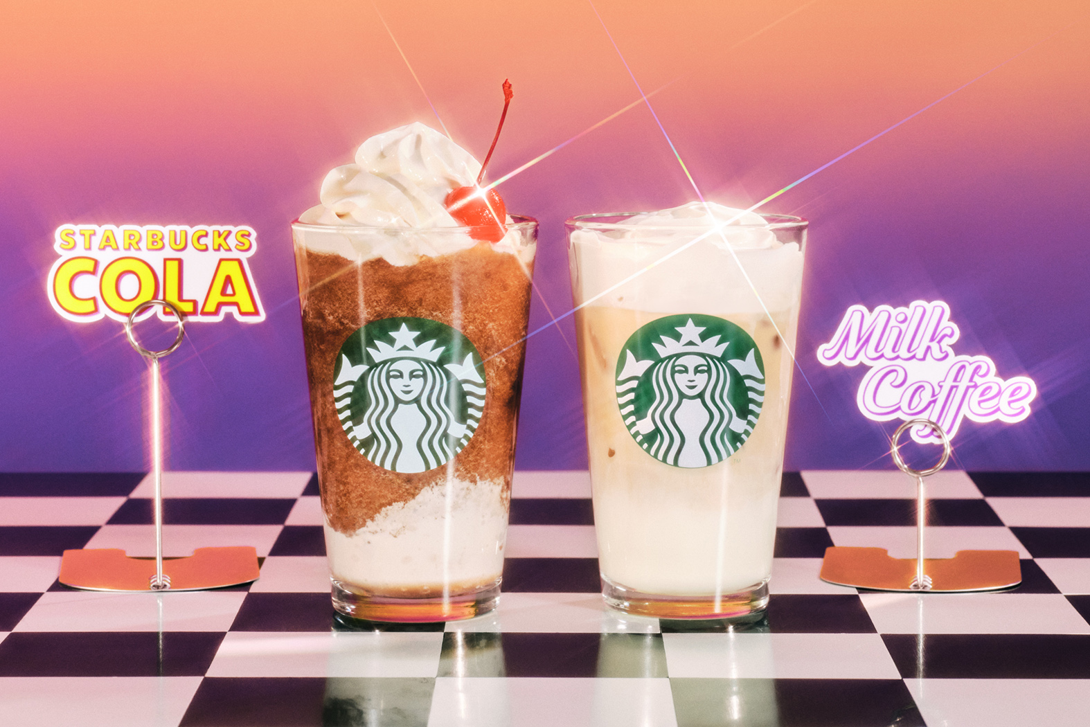 スタバ「スターバックス コーラ フラペチーノ」「クリーミー&スイート ミルクコーヒー」