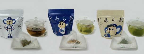 妙香園×中日ドラゴンズ「どあら茶」(ほうじ茶・玄米茶・煎茶)