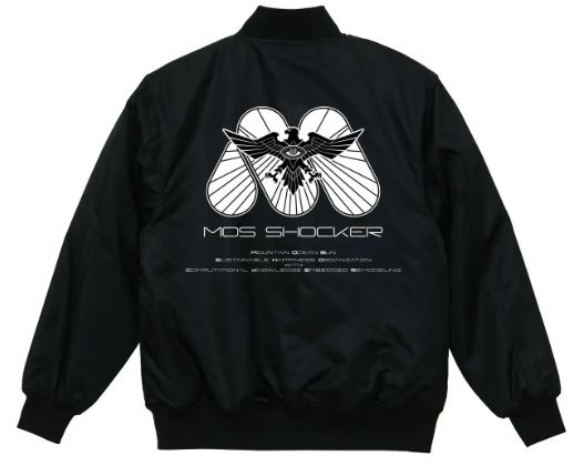 「MOS SHOCKER STADIUM JACKET(スタジアムジャケット)」背面