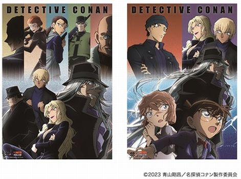 くら寿司×名探偵コナン 先着グッズ第2弾クリアポスター デザイン例