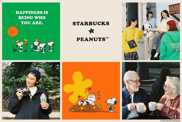 「STARBUCKS×PEANUTSコラボレーション#2」イメージ