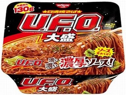 日清食品「日清焼そばU.F.O.大盛」