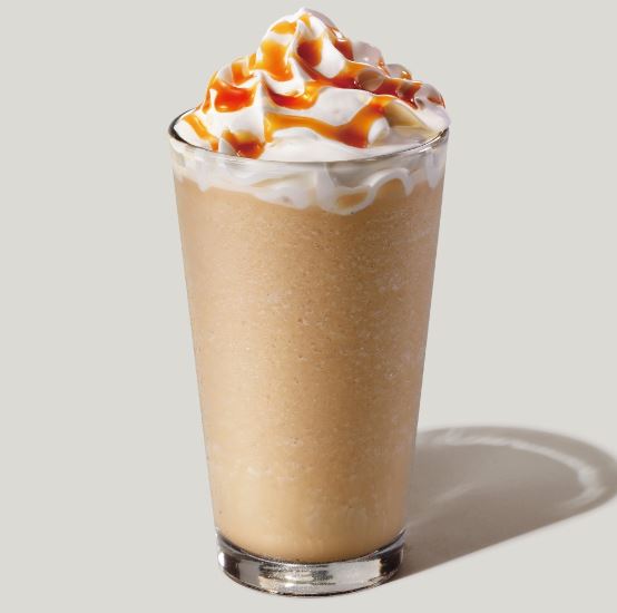 スタバ定番ビバレッジ「キャラメル フラペチーノ」