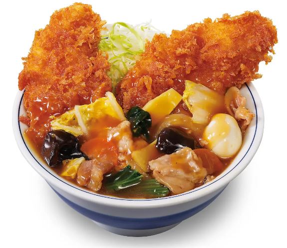 かつや「タレカツとうま煮の合い盛り丼」