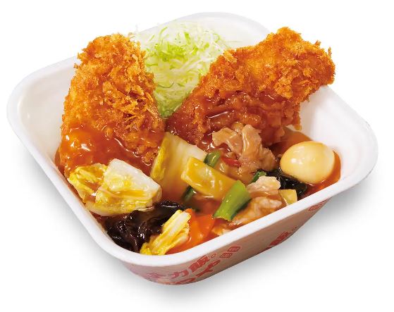 かつや「タレカツとうま煮の合い盛り丼弁当」