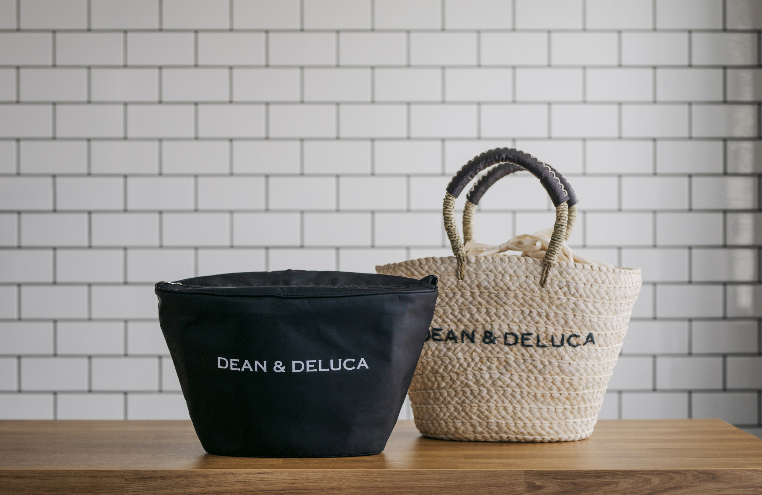 DEAN＆DELUCA×BEAMS COUTURE 保冷カゴバッグ　小