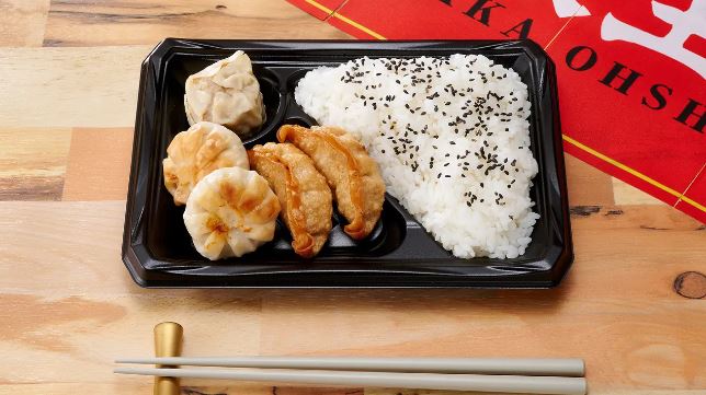 ローソンストア100「大阪王将 中華弁当」