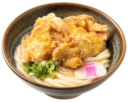 資さんうどん「鶏天うどん」