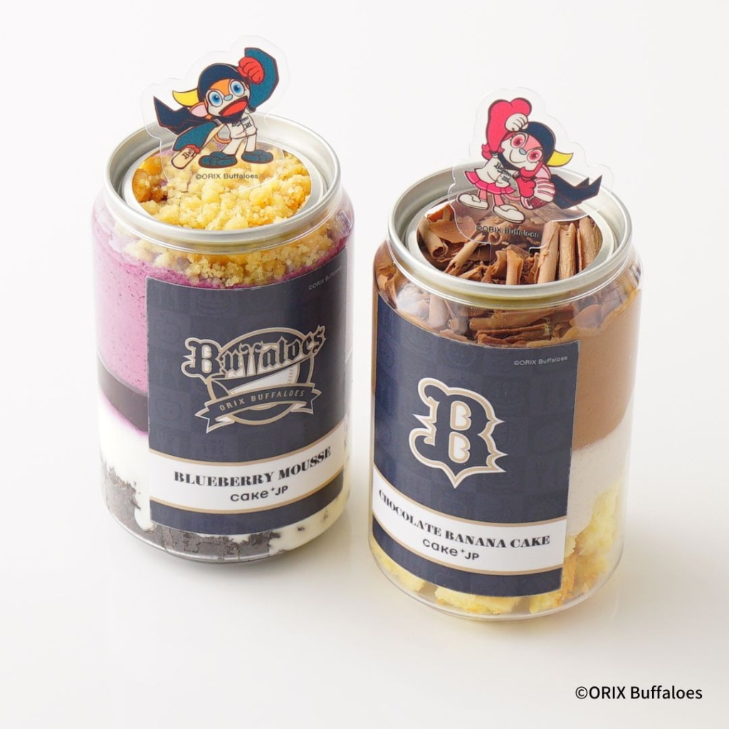 Cake.jp「オリックス・バファローズ」コラボケーキ缶 ピック付きの通販仕様(自販機ではピックが付かない