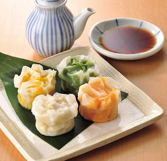 味の素冷凍食品「やわらか豆腐しゅうまい」(盛りつけ例)