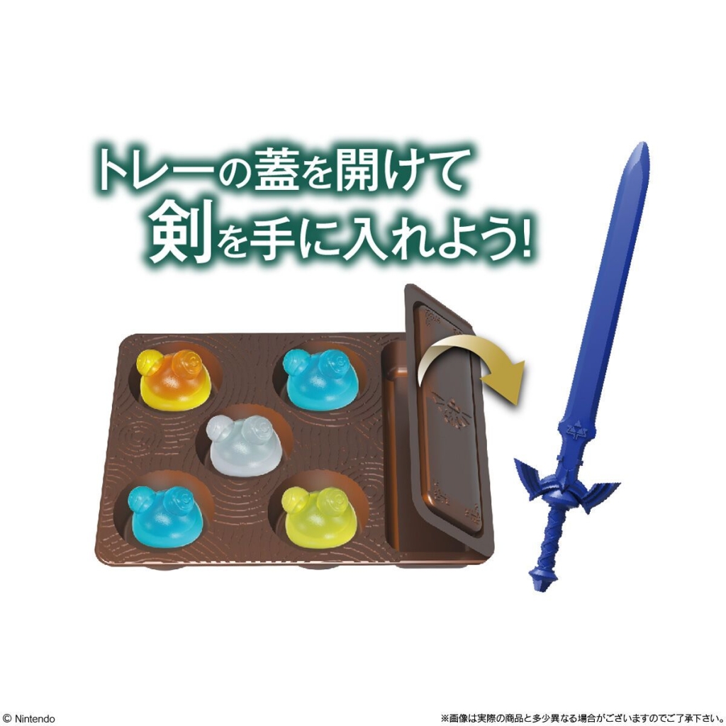 「ゼルダの伝説 ティアーズ オブ ザ キングダム ソードピック&グミ」内容イメージ