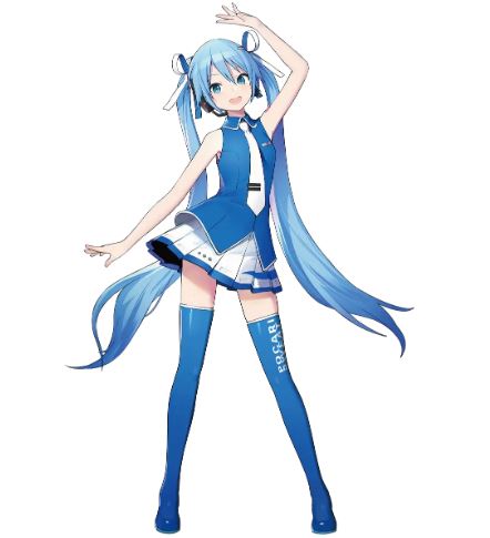 ポカリスエット×初音ミク“ポカリミク”(C)Crypton Future Media, INC. www.piapro.net All rights reserved.