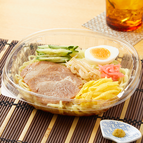 ファミマの冷し麺「爽やかな酸味のスープ 冷し中華」