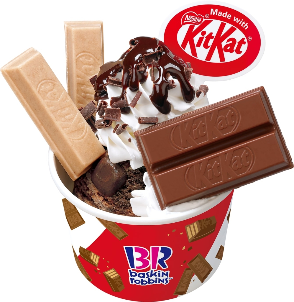 サーティワンアイスクリーム「コラボサンデー Made with KITKAT」